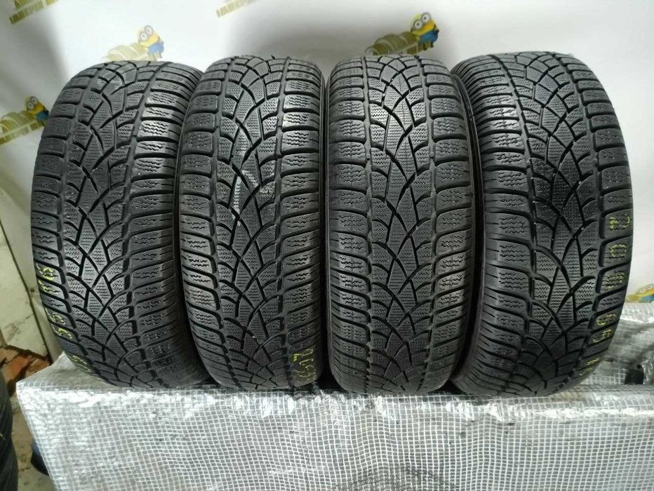Шини Dunlop 205/55R16. 4шт. Зима 2023р (0722)