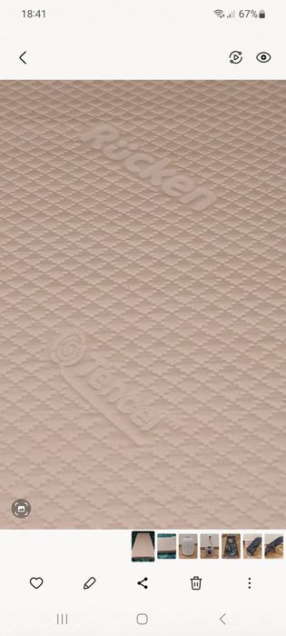 Materac do łóżeczka Rucken