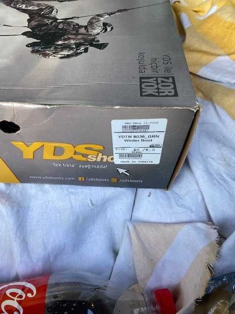 Берци зимові YDS Gore-Tex розмір 39-40, олива.