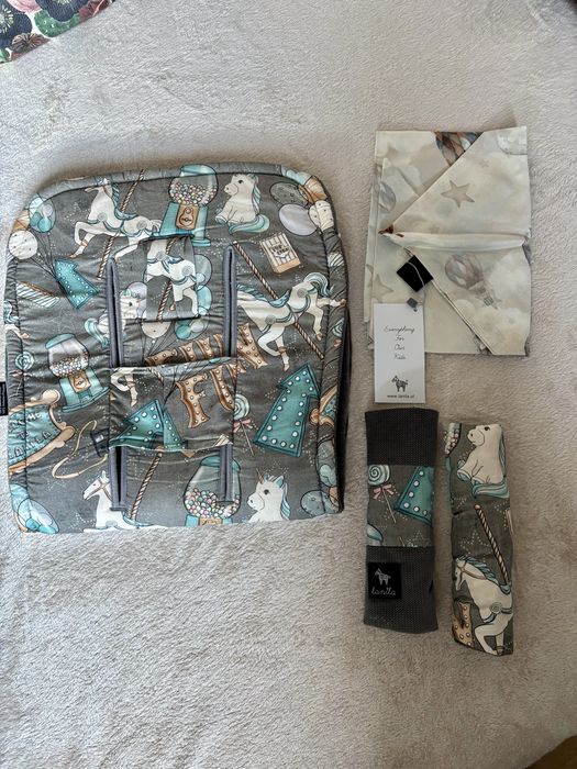 Ogromny Zestaw Gratisy Wózek 2w1 Venicci Tinum Upline Wyprawka Lanila