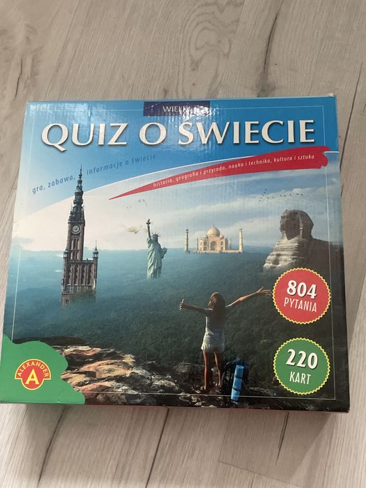 Wielki Quiz o świecie Alexander – 804 pytania, 220 kart