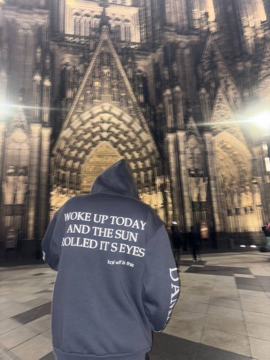 Zip hoodie Damage Kai Angel balenciaga vetements erd acne project
