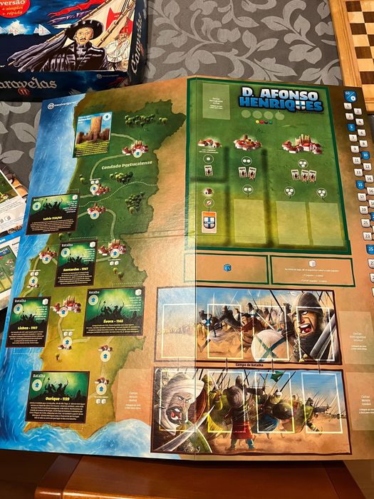 Jogo de Tabuleiro - Dom Afonso Henriques