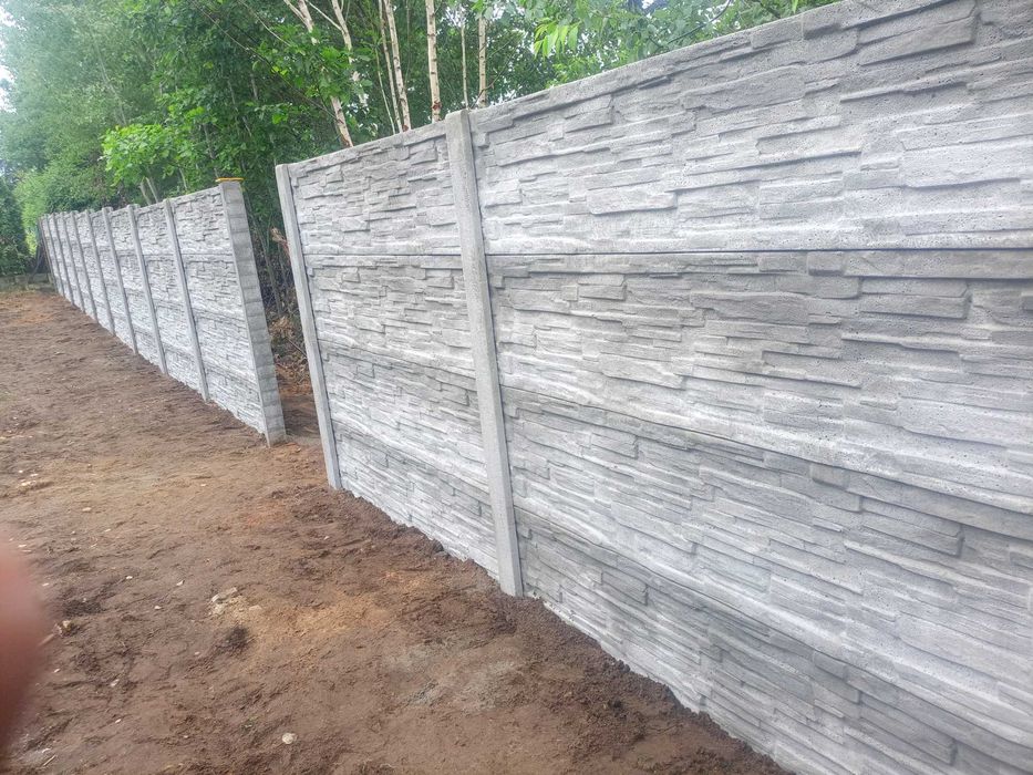 Ogrodzenia betonowe słupki do siatki Producent