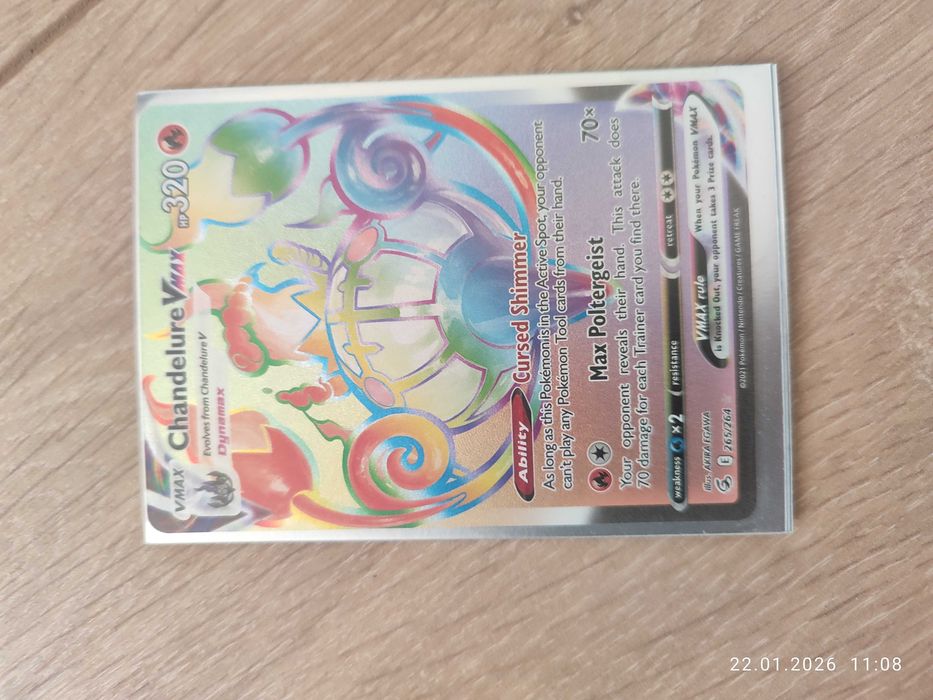 Karta pokemon orginalna V max