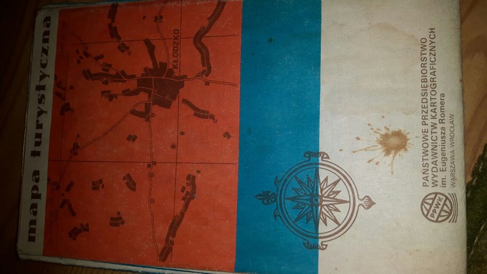 Mapa Ziemi Kłodzkiej