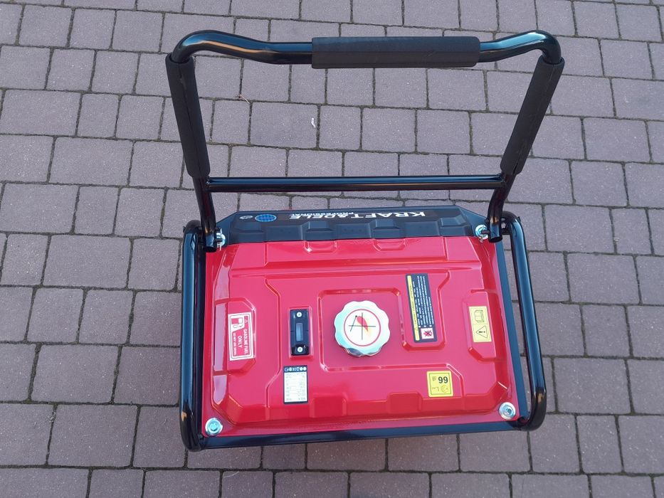 Agregat prądotwórczy trójfazowy 3-faz 3,5kW na kołach. Nowy