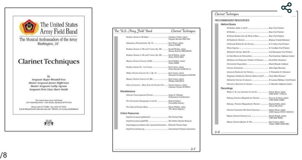 Кларнет
Ноты для учащихся музыкальных школ по Кларнету.