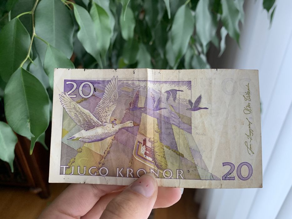 Nota antiga para coleção