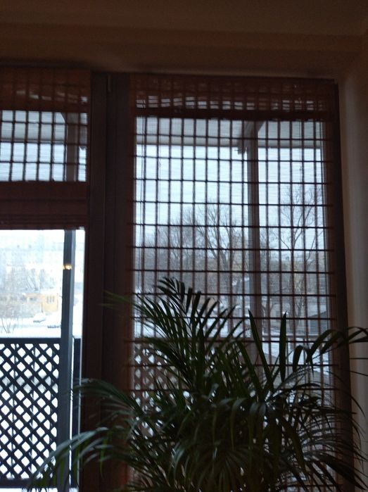 Rolety z bambusa brązowe 10 szt.