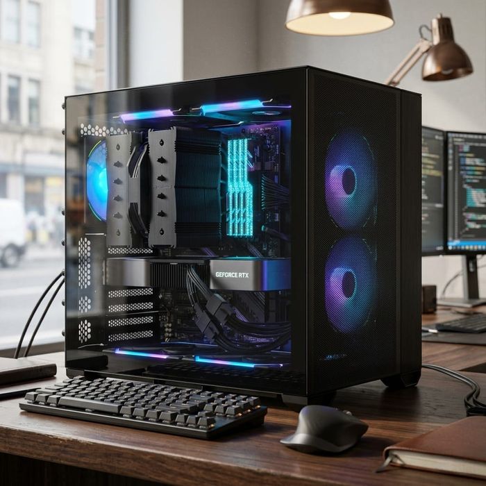 Caixa PC Lian LI o11 mini AIR