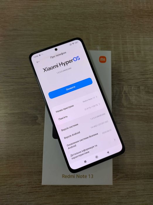 Продам Xiaomi Redmi Note 13 на 6/128Gb в дуже хорошому стані