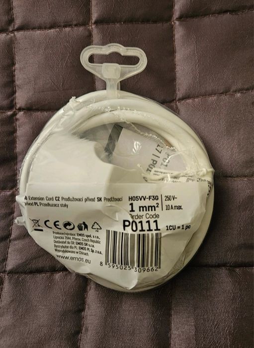 Kabel Przedłużacz EMOS P0111