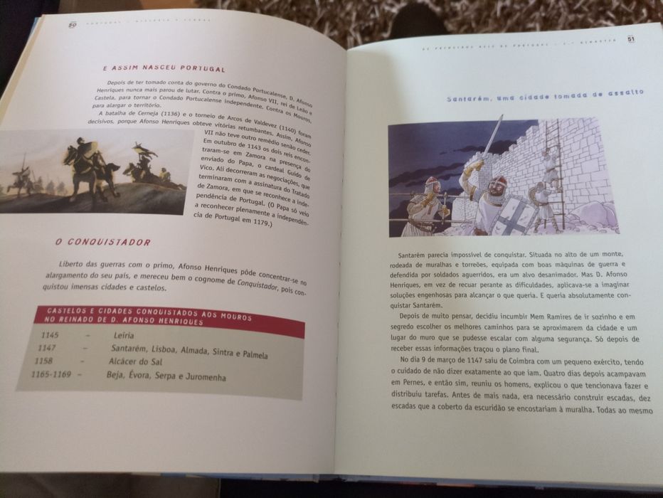 Portugal História e Lendas de Ana Maria Magalhães e Isabel Alçada