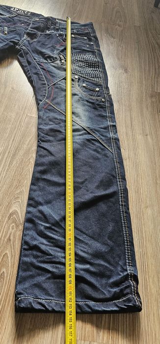 JAPRAG JP 3074 spodnie japońskie dżinsowe rozmiar 38 wymiary na zdjęci