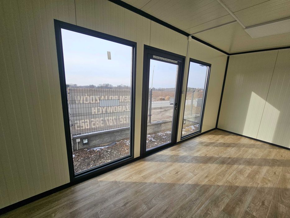 Pawilony Biuro Kontener 6m x 3m ekspozycja