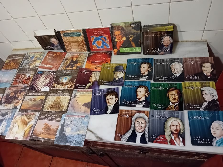 Conjunto de 54 Cds Originais Música Clássica Diversos