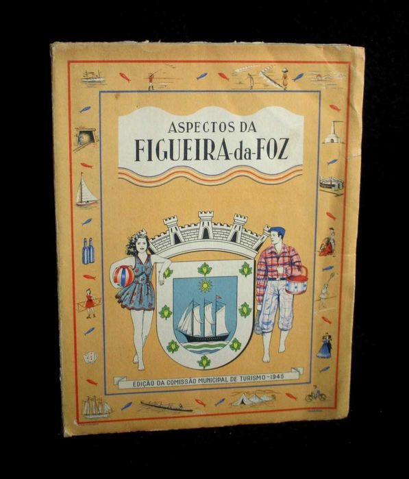 Livro Aspectos da Figueira-da-Foz Maurício Pinto e Raimundo Esteves
