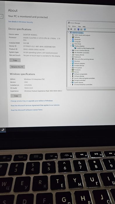 Macbook Pro a1502 (i5-5257u》16RAM》120SSD)