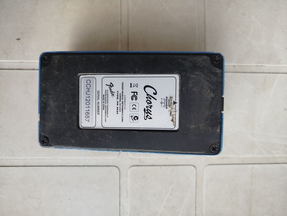 Pedal chorus Fender
