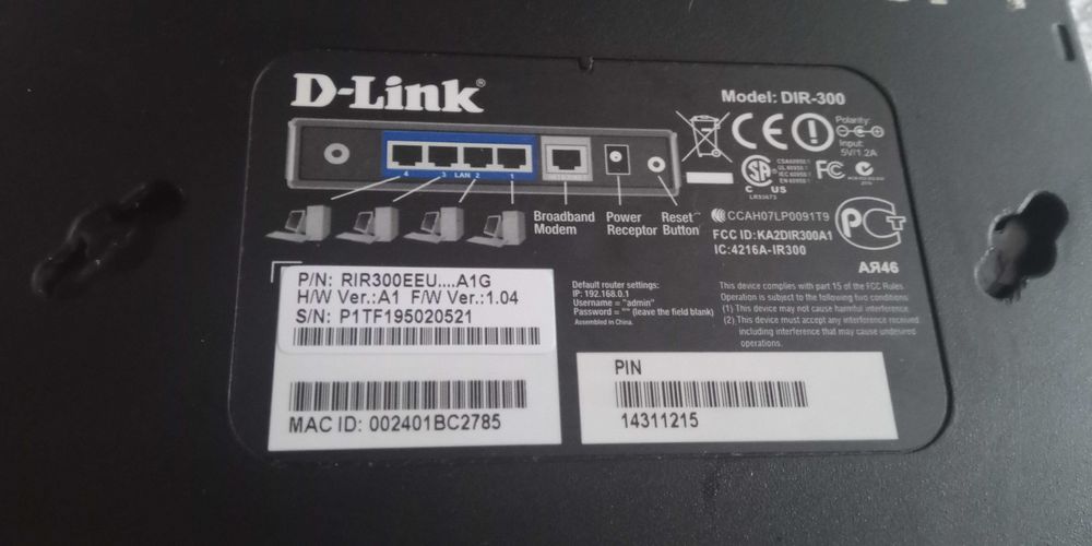 Dir 300 wifi роутер