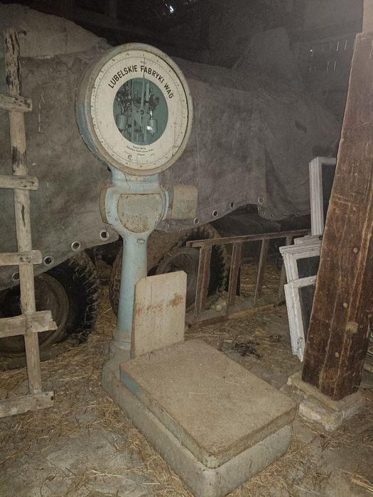 Waga zabytkowa bez dokumentów