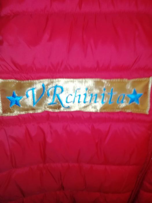 Colete VRchinita 2024 modelo Star vermelho