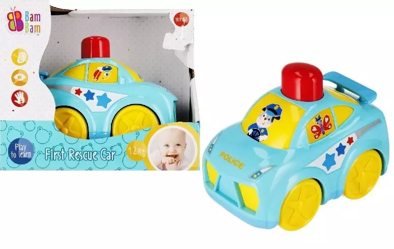 Auto mały policjant. Bam Bam