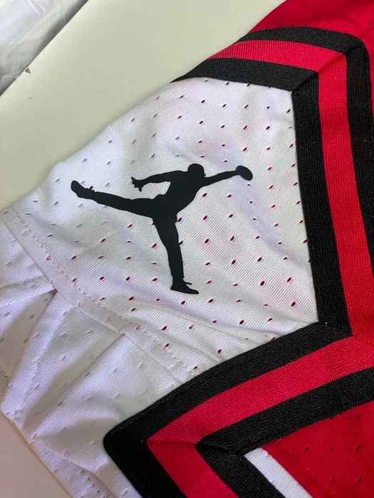 Spodenki koszykarskie męskie Jordan XL Czerwone - nowe z metkami