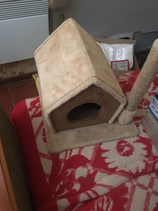 Дом для кота домік для котика, кігтеточка