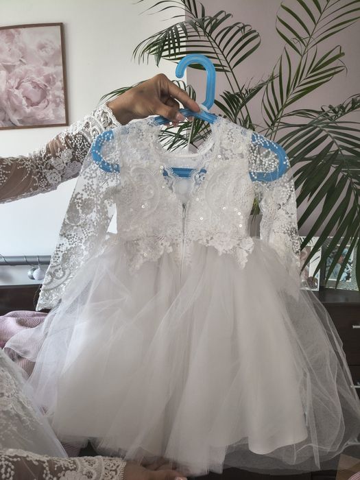 Suknia ślubna Jola Moda + sukienka dla corki