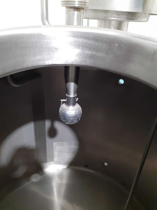 Depósito Inox com misturador