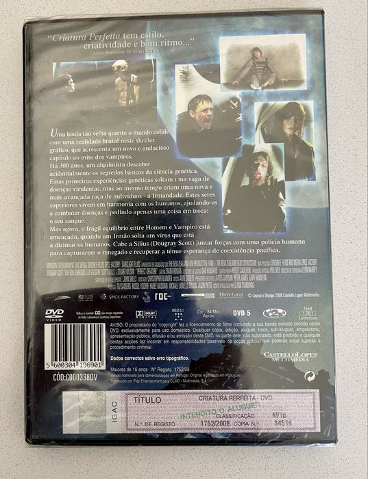 Filme. - Criatura Perfeita - DVD