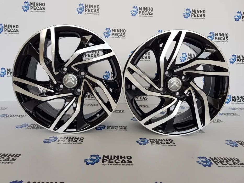 Jantes Citroen DS3 16 Preto Polido