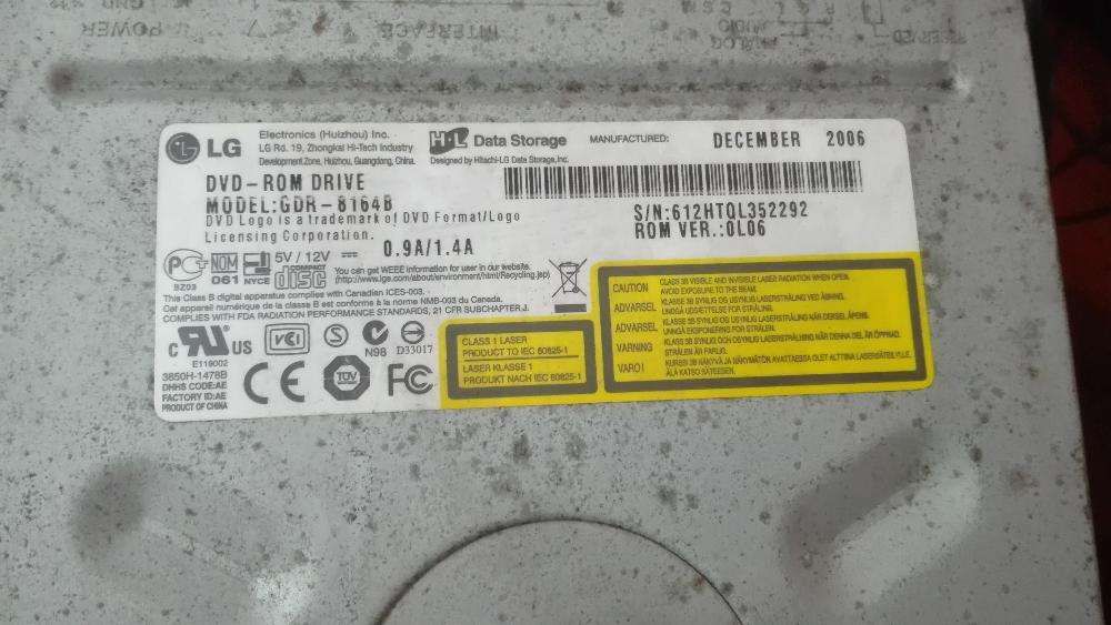 LG GDR 8164B - Unidade de DVD-ROM - IDE interna