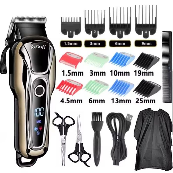 Беспроводная машинка для стрижки Kemei