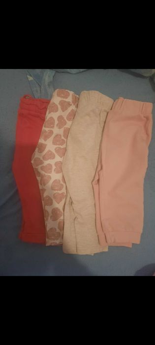 Lote 4 + 4 calcas + 3 blusas de gola