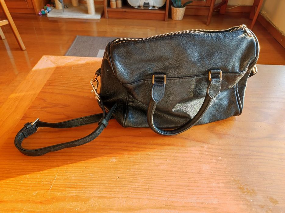 ENVIO GRATUITO | Mala / Carteira Stradivarius Preta