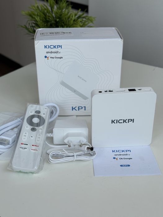 KICKPI KP1 2/32 сертифікований TV Box Смарт-приставка Netflix