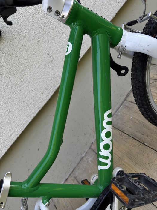 Woom 3 16” Lekki rower dziecięcy Premium Zielony