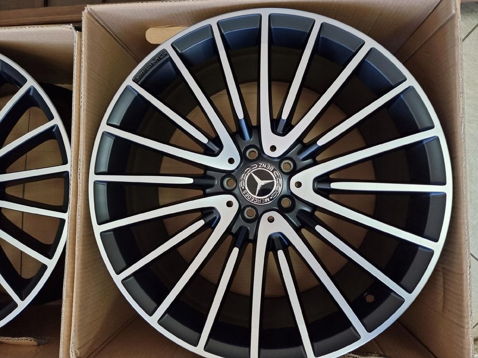 Nowe Czarne Felgi Amg Mercedes S Klasa W223 W222 21 Cali