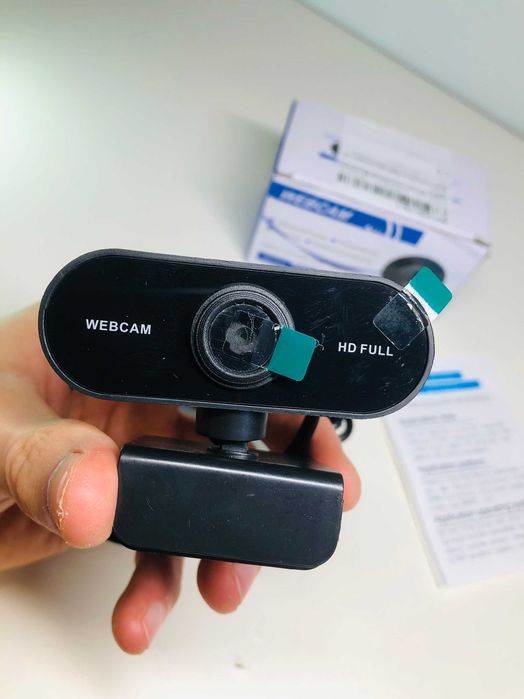 Kamera internetowa HD 1080P USB z mikrofonem, statywem do pracy