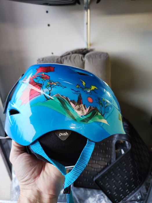 Kask narciarski dzieciecy Uvex 4-6 lat