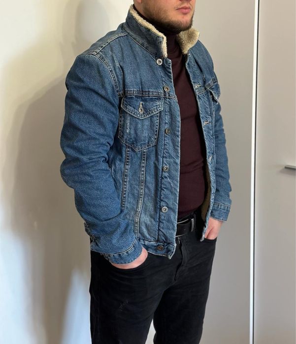 Чоловіча джинсова куртка ZARA