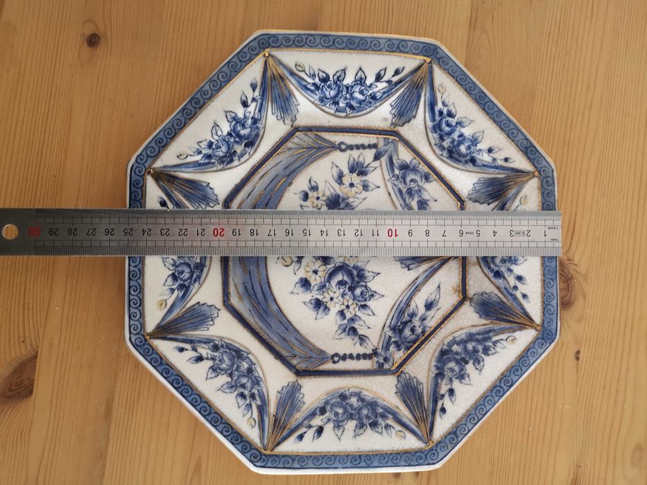 Prato decorativo octogonal