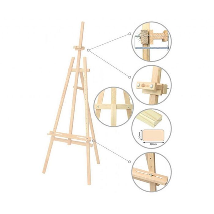 Мольберт студийный Ліра ROSA Studio