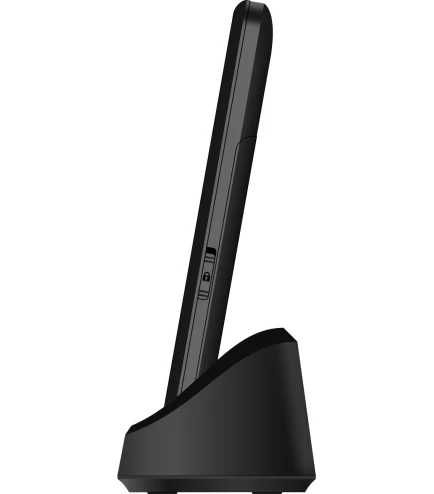 Кнопочний телефон з док станцією Nomi i2440 Black чорного кольору