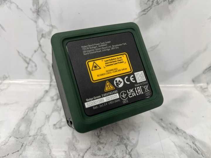 Laser krzyżowy zielony Bosch Quigo Green Laser |NIE UŻYWANY|