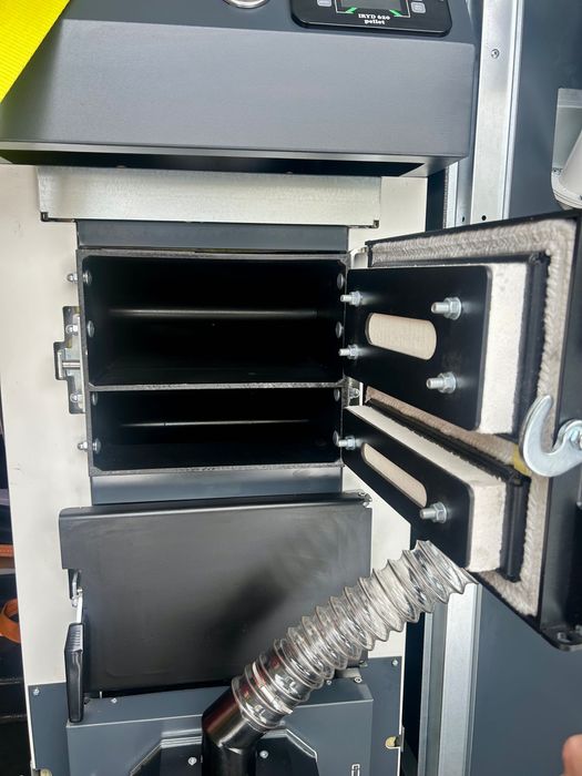 Kocioł na pellet, kotły Mocek 16kW, piec drewno promocja dotacja ZUM