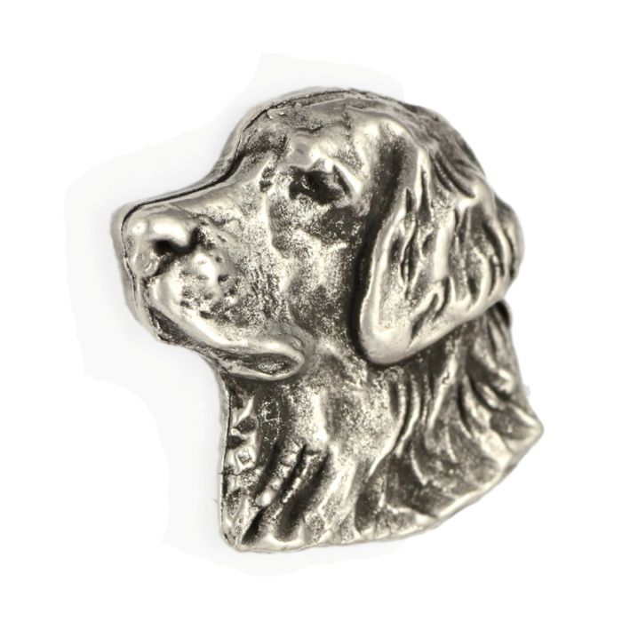 Golden Retriever I pin posrebrzony Art-Dog